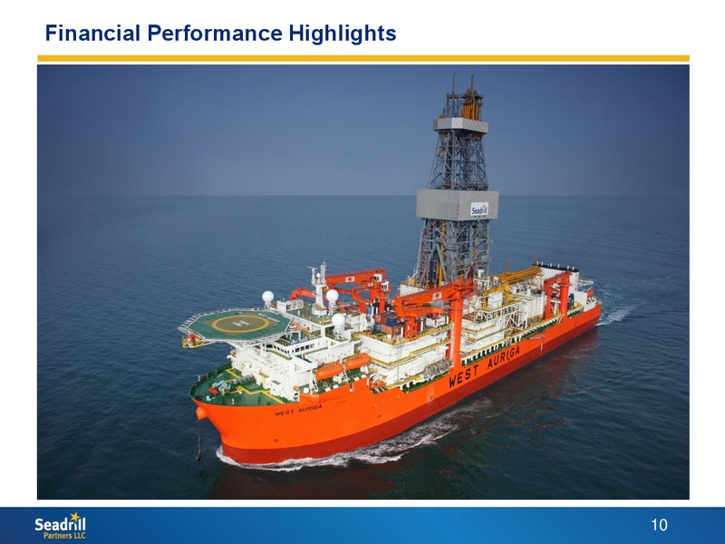 Q3 2014 RESULTS – Seadrill Partners LLC – slide 9