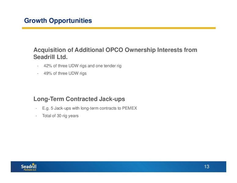 Conference Call Second Quarter 2014 Results – Seadrill Limited – slide 12