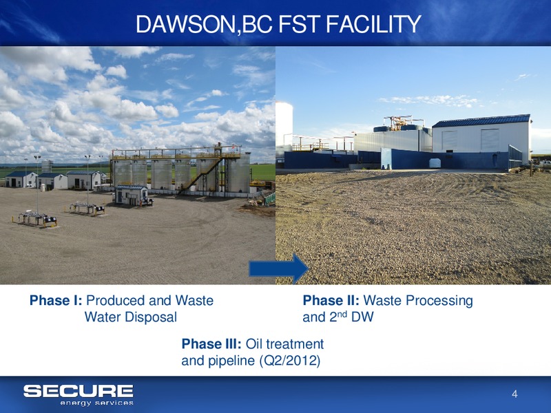 CIBC WHISTLER CONFERENCE – Secure Energy Services – slide 4