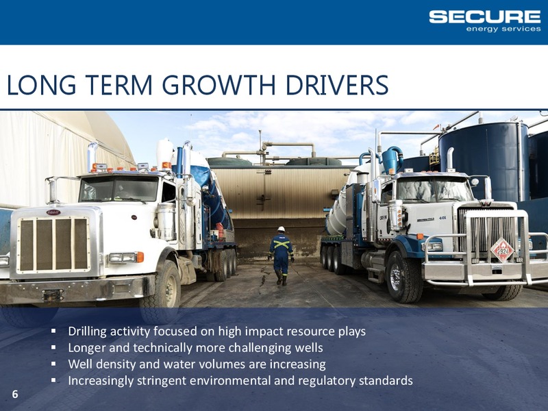 Investor Update – Secure Energy Services – slide 6