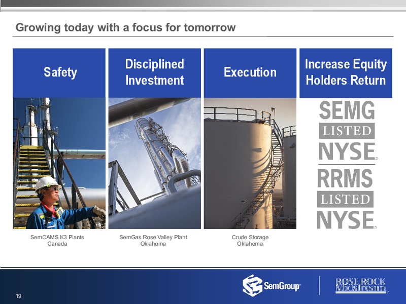 FOURTH QUARTER AND FULL YEAR 2014 RESULTS – Semgroup Corporation – slide 18
