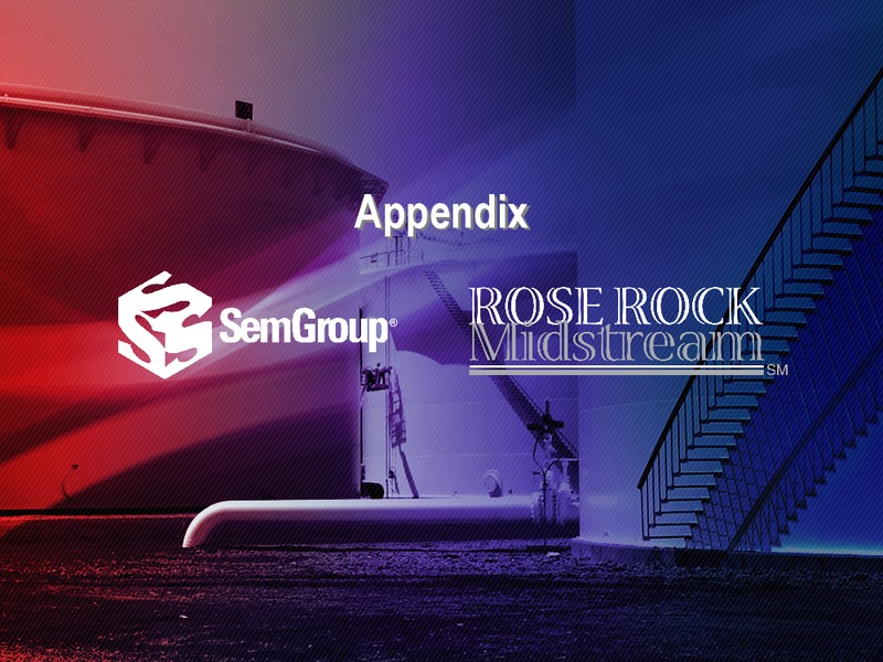 Q3 2012 EARNINGS CALL – Semgroup Corporation – slide 16