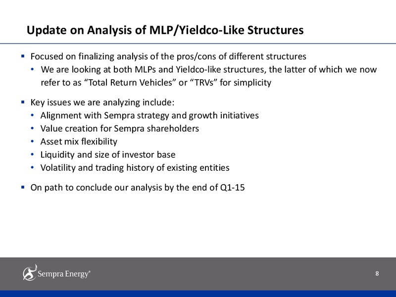 Third Quarter 2014 Earnings Results – Sempra Energy – slide 7
