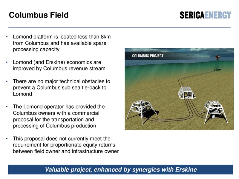 CHIEF OPERATING OFFICERS REVIEW – Serica Energy Plc – slide 11