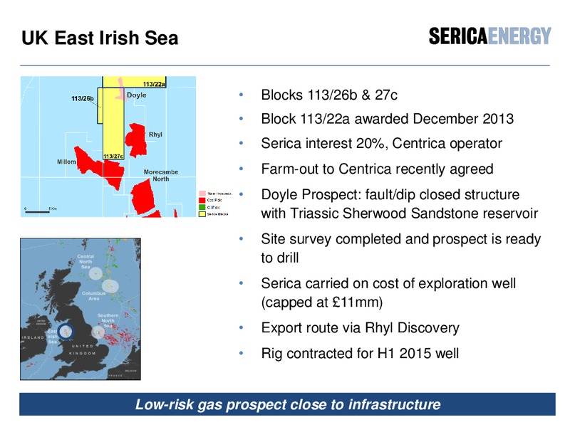 chief operating officer review – Serica Energy Plc – slide 14