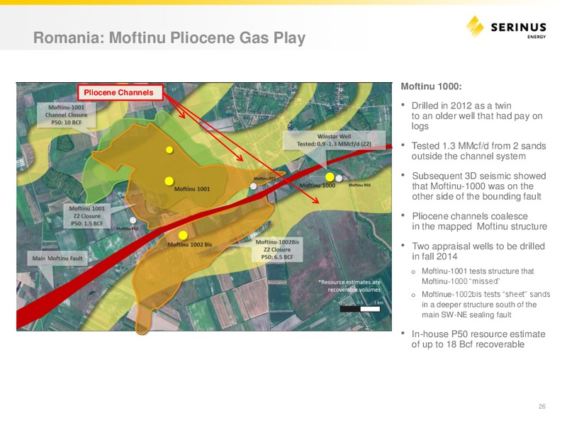 INVESTOR PRESENTATION – Serinus Energy Inc. – slide 25