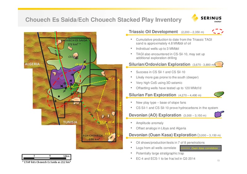 INVESTOR PRESENTATION – Serinus Energy Inc. – slide 18
