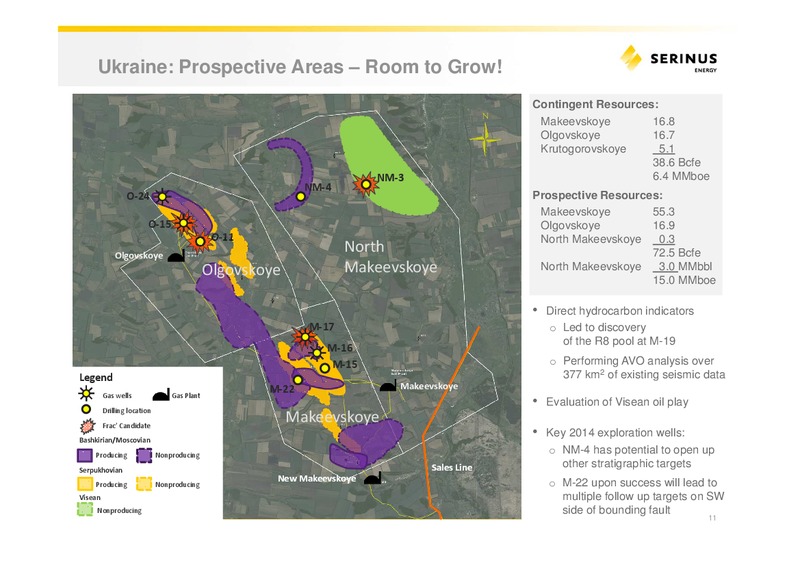Investor Presentation – Serinus Energy Inc. – slide 10