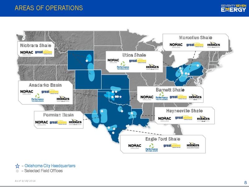 INVESTOR PRESENTATION – Seventy Seven Energy Inc. – slide 7