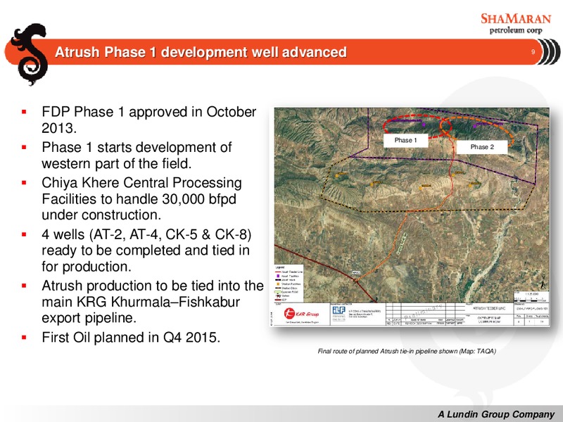 Corporate Presentation – Shamaran Petroleum – slide 8