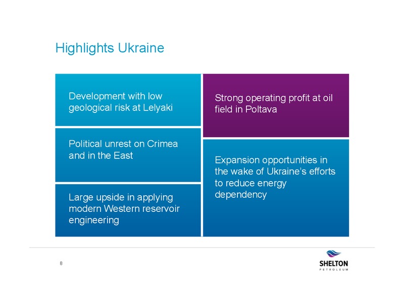 AKTIESPARARNA – Shelton Petroleum – slide 7