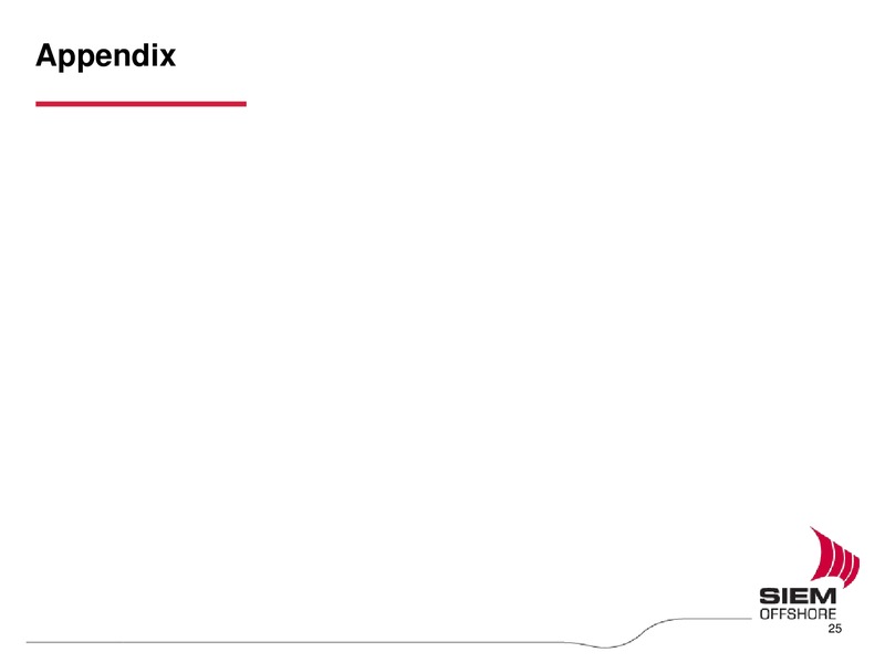 Q1 2012 EARNINGS CALL – Siem Offshore – slide 25