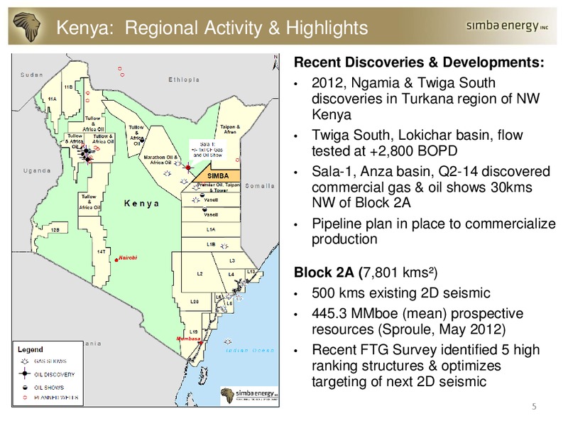 Investor Presentation – Simba Energy – slide 4