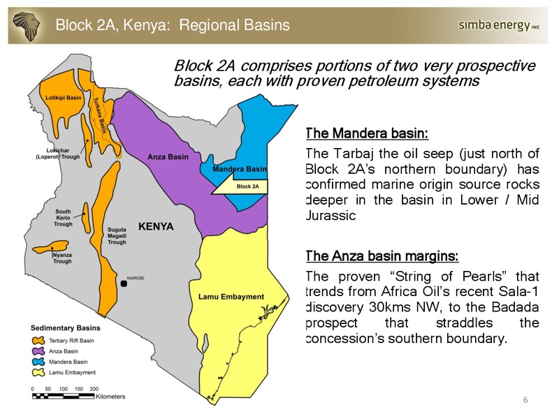 Portfolio Highlights – Simba Energy – slide 6