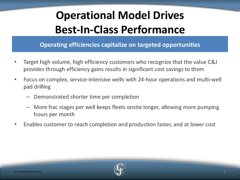 Simmons Energy Conference – Simmons Inc* D J – slide 5