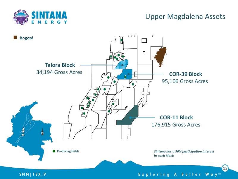 Unconventional Exploration In Colombia – Sintana Energy Inc – slide 15