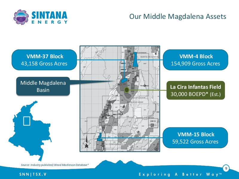 Investor Presentation – Sintana Energy Inc – slide 9