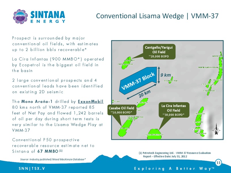 Investor Presentation – Sintana Energy Inc – slide 11