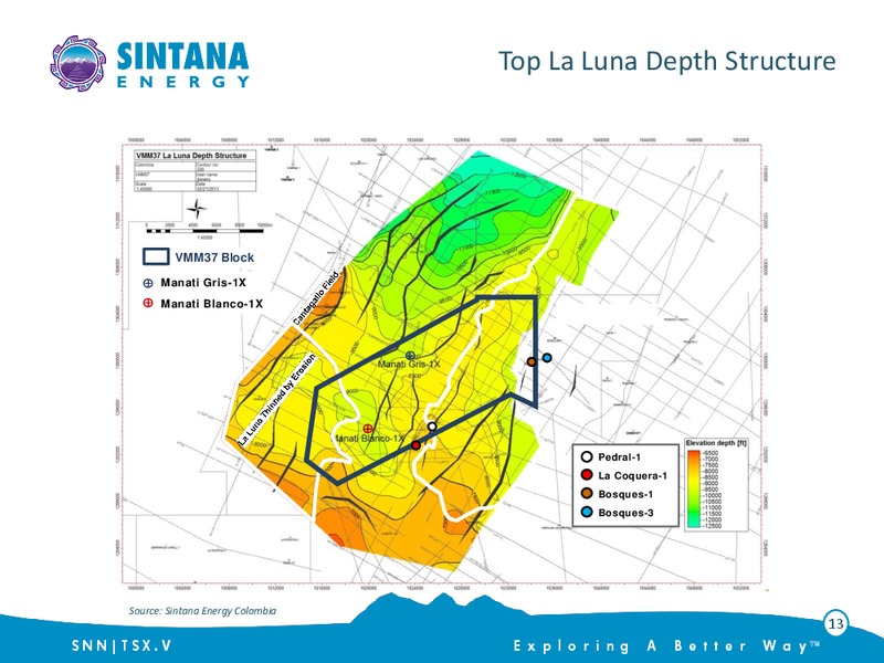 Investor Presentation – Sintana Energy Inc – slide 13