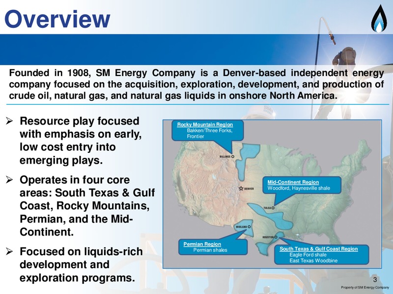 IPAA OGIS NYC – SM Energy Company – slide 2