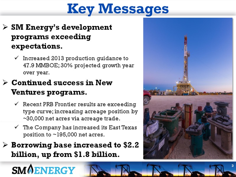 Barclays CEO Energy Power Conference – SM Energy Company – slide 2