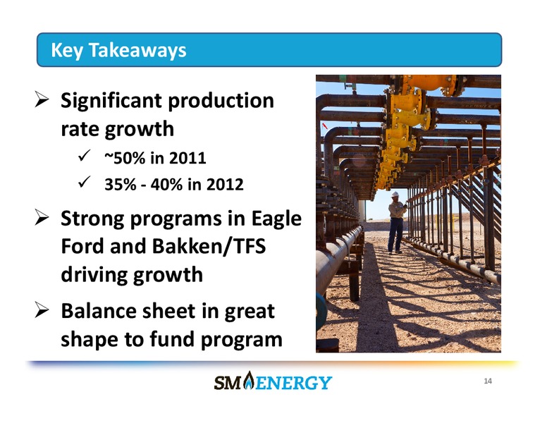 Jefferies 2011 Global Energy Conference – SM Energy Company – slide 13