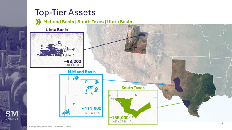 2024 Results & 2025 Operating Plan – SM Energy Company – slide 3