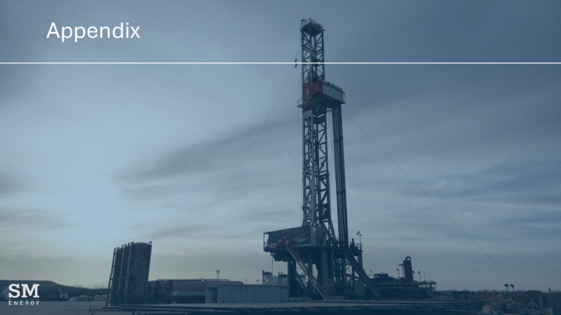 2Q 2025 Earnings Presentation – SM Energy Company – slide 18