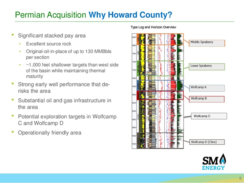 Permian Basin Acquisition – SM Energy Company – slide 5