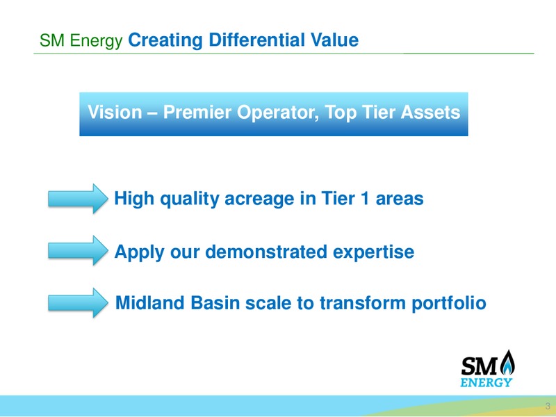 Deutsche Bank 24th Annual Leveraged Finance Conference – SM Energy Company – slide 2
