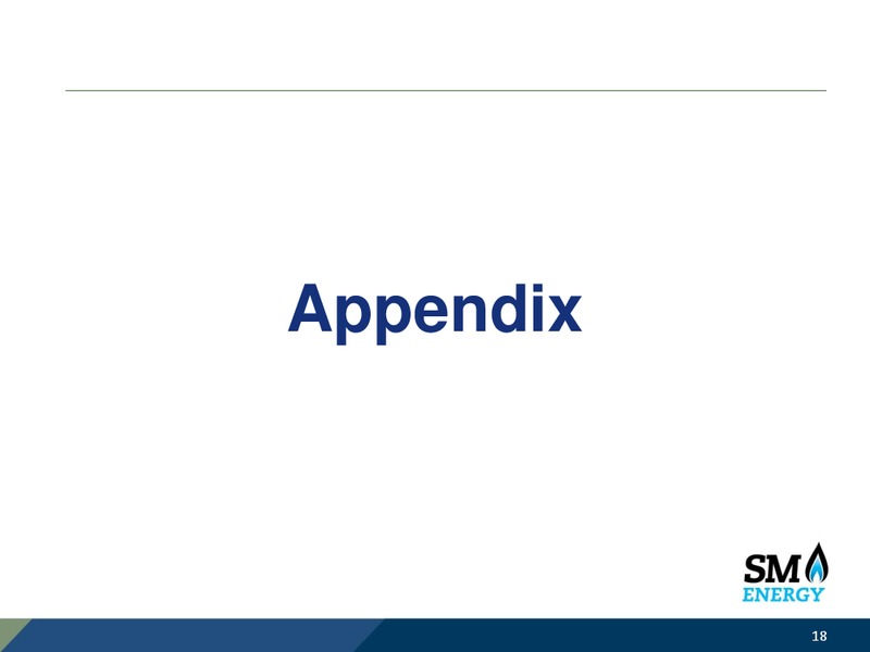 Q3 2017 Earnings Call – SM Energy Company – slide 17