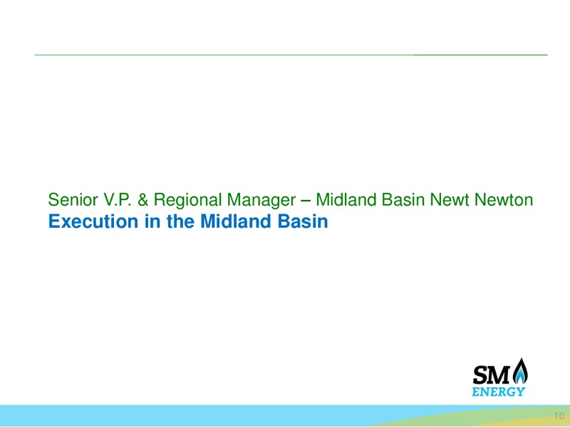 Barclays Bus Tour – SM Energy Company – slide 9