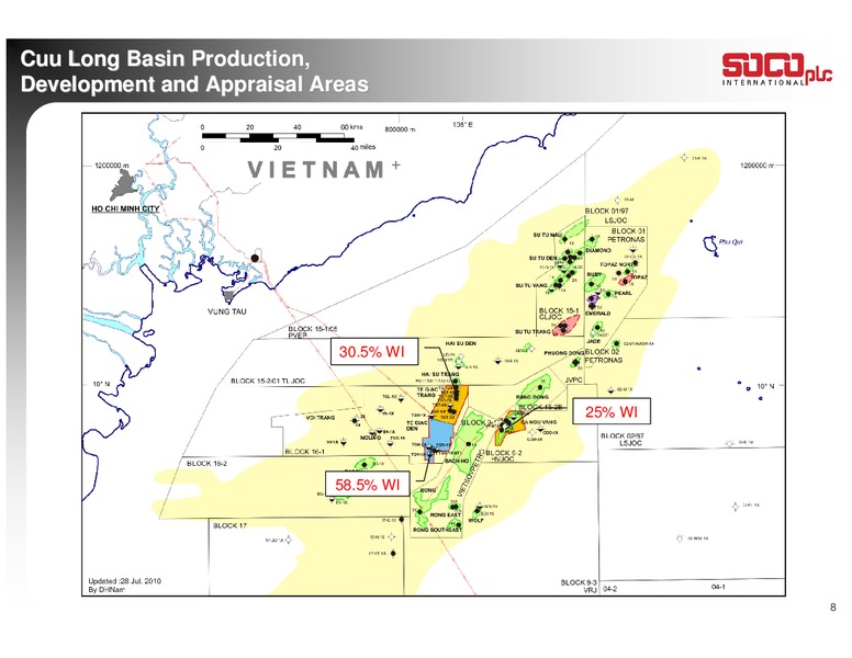 MACQUARIE'S OIL & GAS EXPLORERS CONFERENCE – Soco International Plc – slide 8