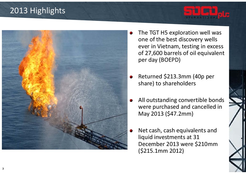AGM – Soco International Plc – slide 2