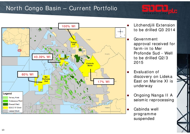 AGM – Soco International Plc – slide 12