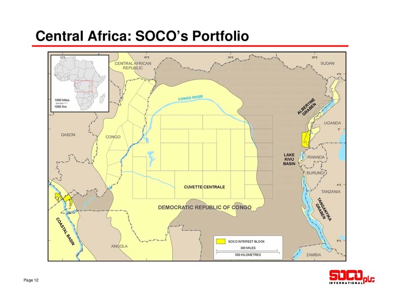 Q2 2010 HALF YEAR RESULTS – Soco International Plc – slide 12