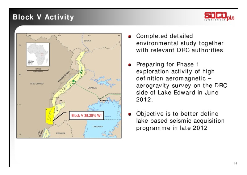 DECEMBER 2012 ANNUAL GENERAL MEETING – Soco International Plc – slide 14