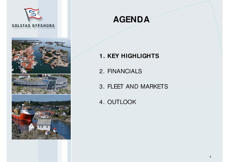 FEBRUARY 2015 COMPANY PRESENTATION – Solstad Offshore Asa – slide 2