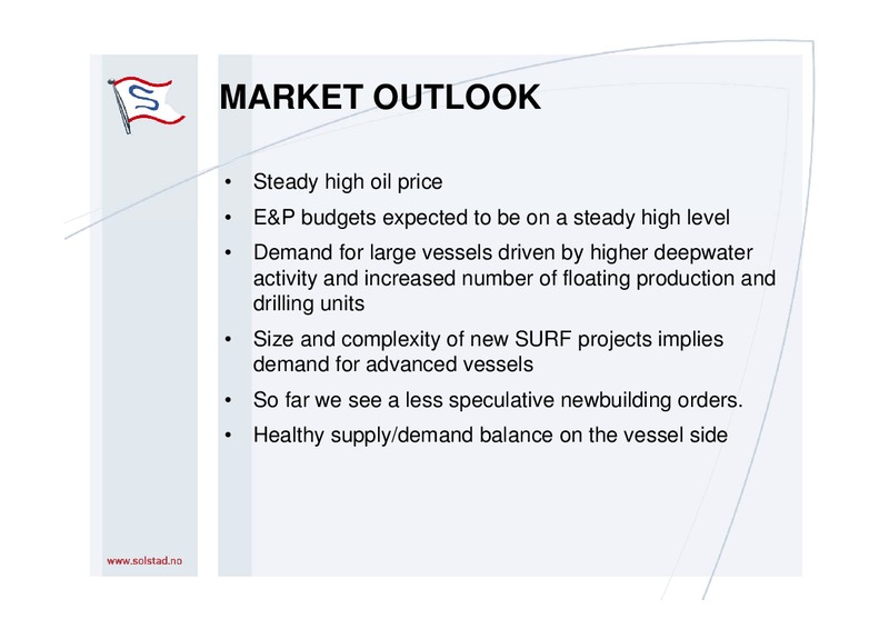 FEBRUARY 2012 CORPORATE PRESENTATION – Solstad Offshore Asa – slide 19