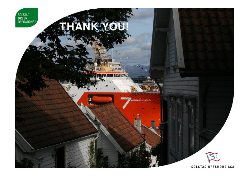 Q1 2013 RESULT – Solstad Offshore Asa – slide 24