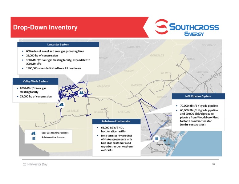 2014 Investor Day – Southcross Energy Partners, L.P. – slide 56