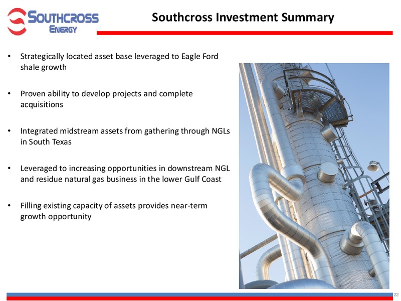 National Association of Publicly Traded Partnerships – Texstar Midstream Services – slide 22