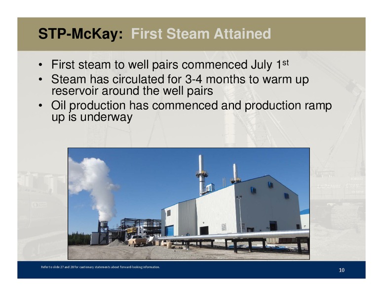 SOCIETE GENERALE FIRSTENERGY CAPITALS ANNUAL ENERGYGROWTH CONFERENCE – Southern Pacific Resources – slide 10