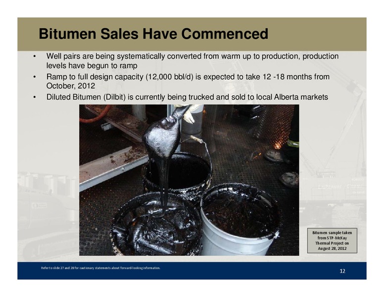 SOCIETE GENERALE FIRSTENERGY CAPITALS ANNUAL ENERGYGROWTH CONFERENCE – Southern Pacific Resources – slide 12