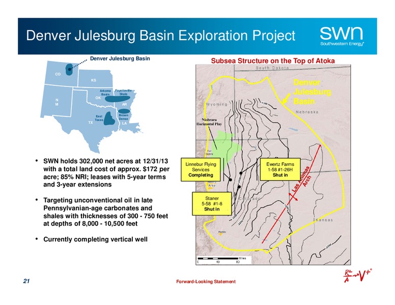 12th Annual OGIS – Southwestern Energy Co. – slide 21