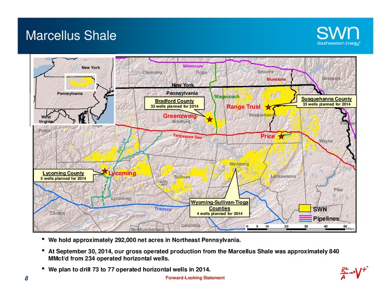 Investor Presentation – Southwestern Energy Co. – slide 8