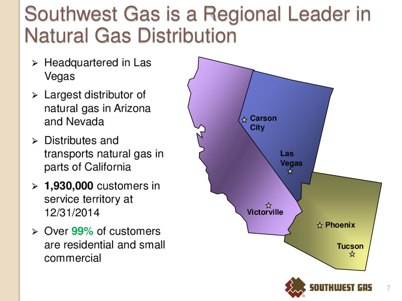 Williams Capital Group West Coast Utilities Seminar – Southwest Gas Co – slide 6