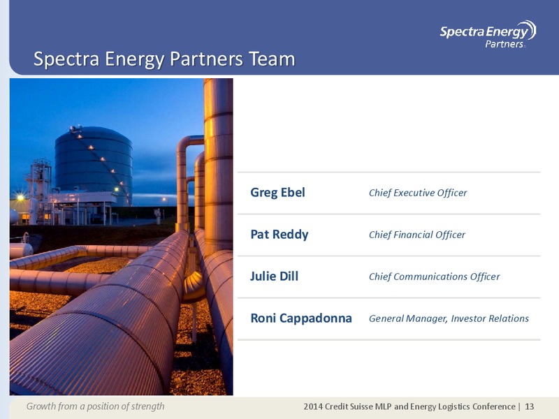 SUPPLEMENTAL INFORMATION APPENDIX – Spectra Energy Corp. – slide 2
