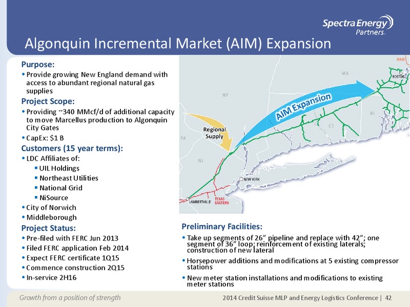 SUPPLEMENTAL INFORMATION APPENDIX – Spectra Energy Corp. – slide 31