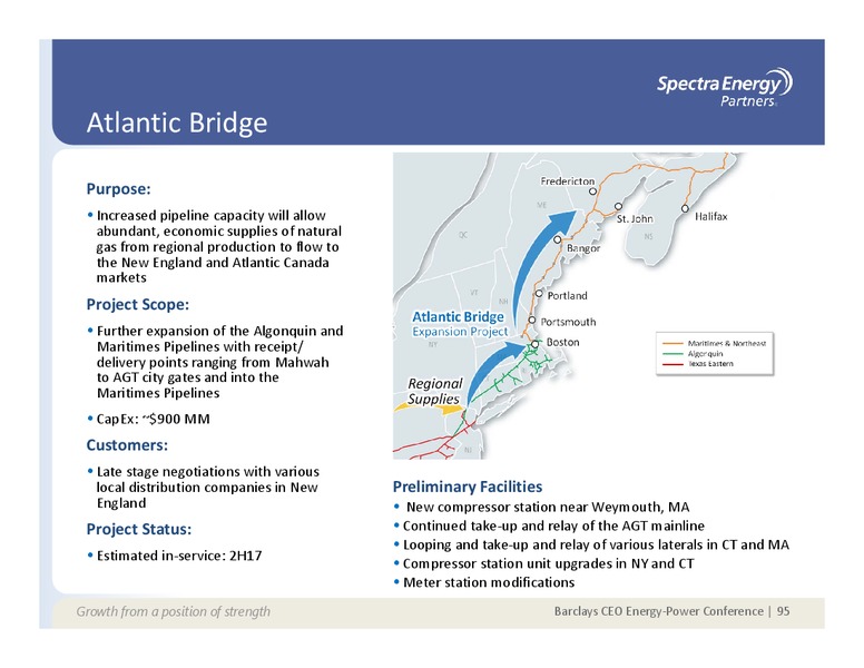 SUPPLEMENTAL INFORMATION APPENDIX – Spectra Energy Corp. – slide 79